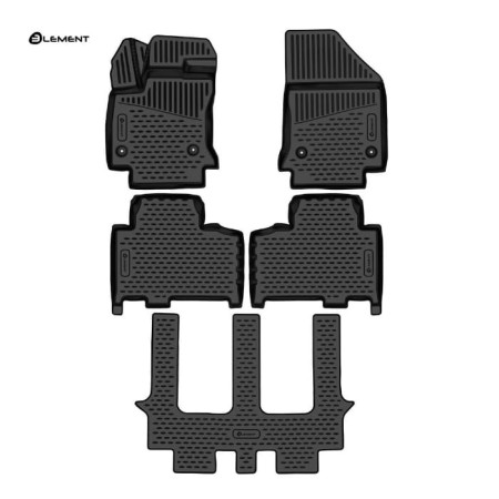 Коврики в салон Geely Okavango (2020-2026) 3D-№ELEMENT3DA70258210k в Паводаре от Auto-Land