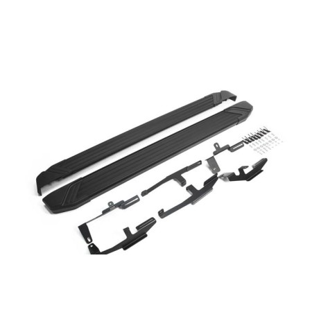 Пороги для Mazda CX-5 (2017-2022) "Black" -№F173ALB.3802.1 в Астане от Auto-Land