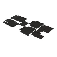 Коврики в салон TANK 500 3 ряда 7мест. Haval H9 высокий борт-№317997 от Auto-Land