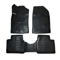 Коврики в салон Kia Ceed (2018-2024) 3D с подпятником-№60873 от Auto-Land