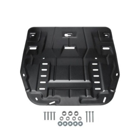 Защита картера и КПП KIA K5 2020-, V - 2.0; 2.5/Hyundai Sonata (DN8) 2019-, V - 2.0; 2.5; увеличенна-№111.2860.1 в Алмате от Auto-Land