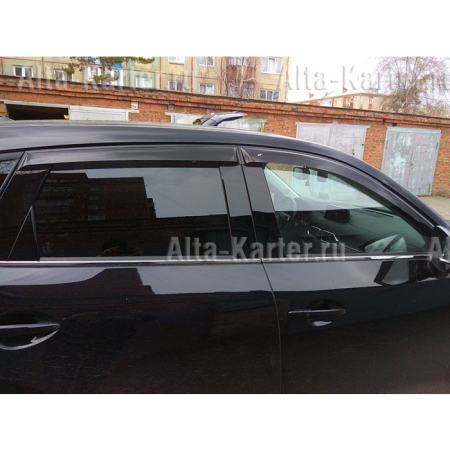 Дефлекторы окон Geely Tugella 2020- "CT"-№G11220 в Астане от Auto-Land