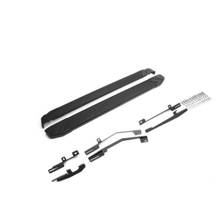 Пороги для Nissan Murano (2009-2016) "Black"-№F173ALB.4108.2 в Алмате от Auto-Land