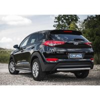Защита заднего бампера d57 Hyundai Tucson (2015-2018)-№R.2308.006 от Auto-Land