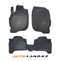 Коврики в салон Mitsubishi Pajero Sport (2008-2015) 3D с подпятником-№61015 от Auto-Land