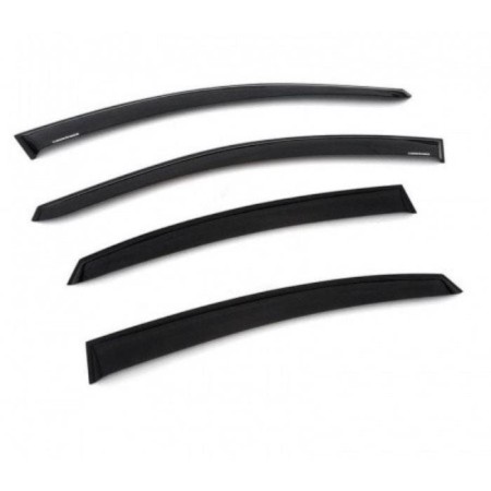 Дефлекторы окон Kia Rio (2011-2016) седан-№K12610 в Алмате от Auto-Land