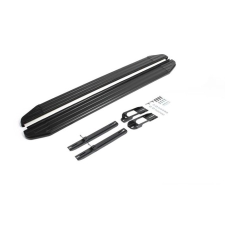 Пороги для Nissan Juke (2010-2016) 4WD "Premium-Black"-№A173ALB.4103.1 в Алмате от Auto-Land