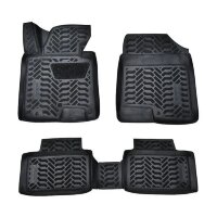 Коврики в салон Kia Ceed (2012-2018) 3D с подпятником-№60847 от Auto-Land