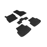 Коврики в салон Volkswagen Jetta (2018-2022) с высокими бортиками-№94112 от Auto-Land