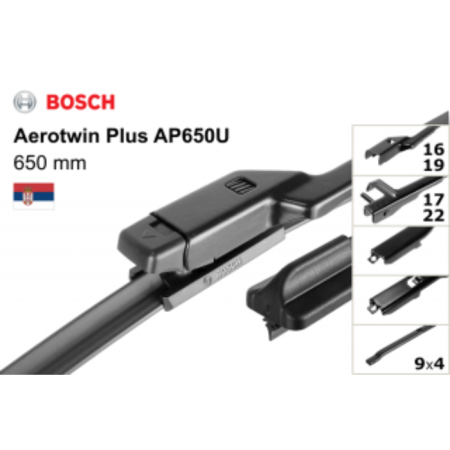 Щетка стеклоочистителя Bosch Aerotwin Plus 650 mm-№AP650U в Астане от Auto-Land
