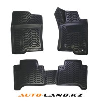 Коврики в салон Toyota Land Cruiser Prado 120 (2002-2009) 3D с подпятником-№61981 от Auto-Land