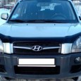 Дефлектор капота Hyundai Tucson (2005-2007)-№SHYTUC0512 в Алмате