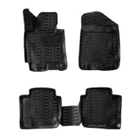 Коврики в салон Kia Cerato (2013-2018) 3D с подпятником-№60829 от Auto-Land