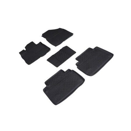 Коврики в салон Hyundai Tucson (2021-2026) с высокими бортами-№96356 в Алмате от Auto-Land