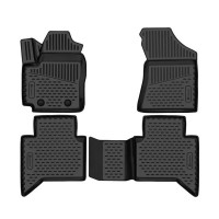 Коврики в салон Changan Hunter Plus (2023-2025) 3D двойная кабина-№ELEMENT3DAN0629210k от Auto-Land