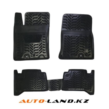 Коврики в салон Toyota FJ cruiser (2006-2013) с подпятником-№61991 в Астане от Auto-Land