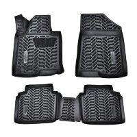 Коврики в салон Kia Optima (2016-2019) 3D с подпятником-№60851 от Auto-Land