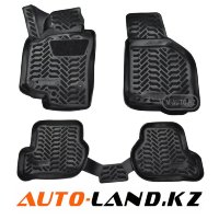 Коврики в салон Skoda Octavia A5 (2004-2013) 3D с подпятником-№61624 от Auto-Land